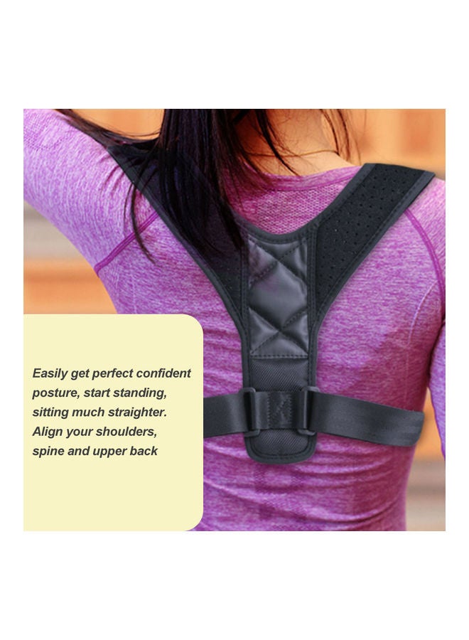 Generic - Upper Back Belt Posture Corrector Support Corset Back Shoulder Braces Spine Support Health Care Adjustable Posture Strap - Image 1