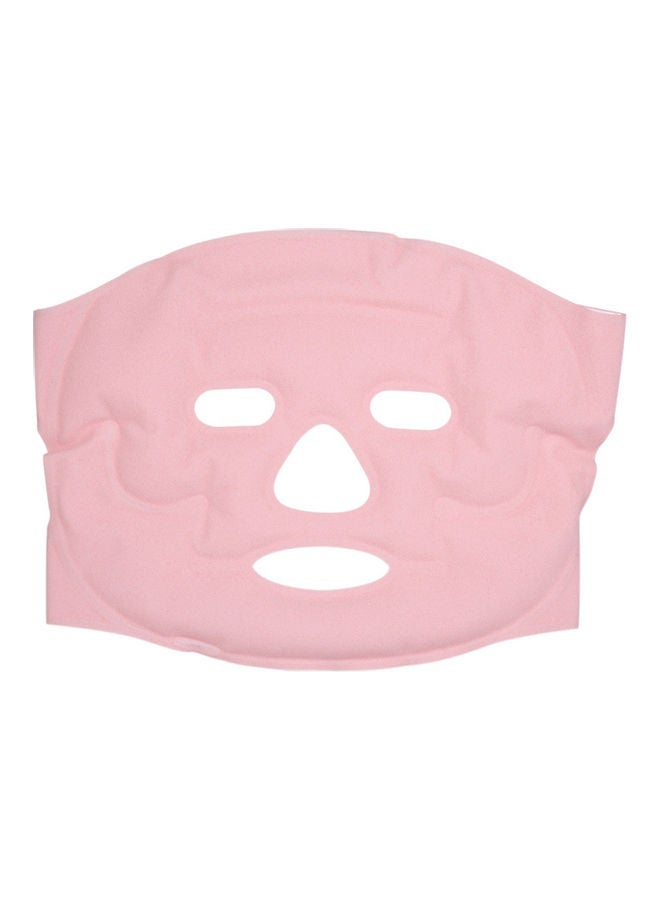 Hot & Cold Face Gel Cover Facial Therapy Microwavable Freezable Reusable Relief Swollen Face Puffy Eyes Headaches Migraines Pink - Image 5