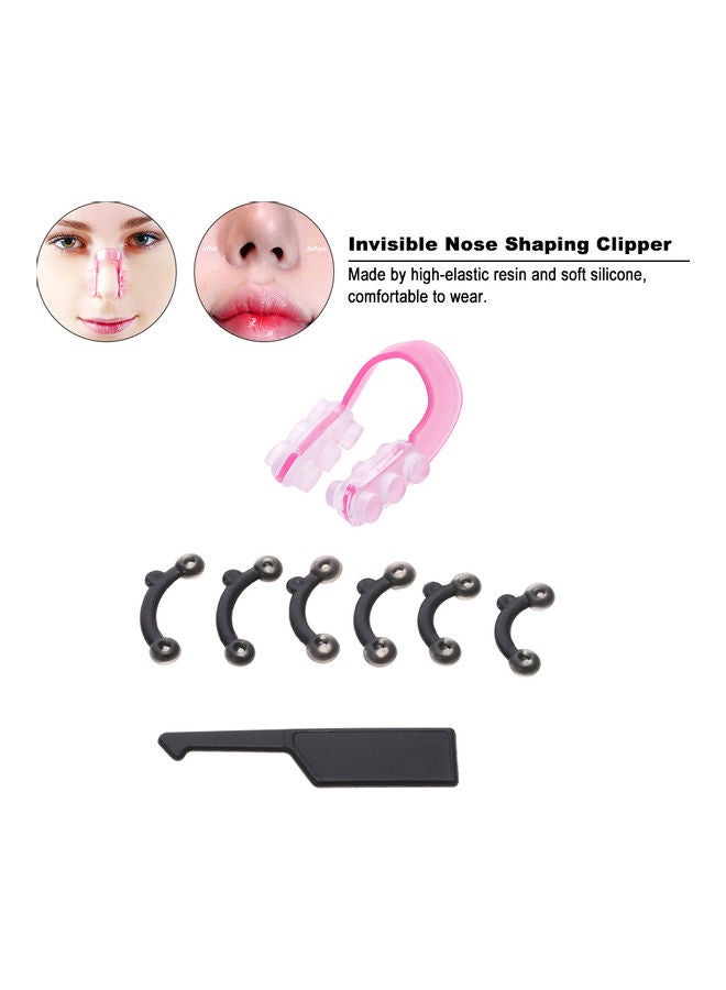 3 Pairs Nose Up Lifting Shaper Invisible Nose Shaping Clipper Bridge Straightening Clip Corrector 3 Sizes