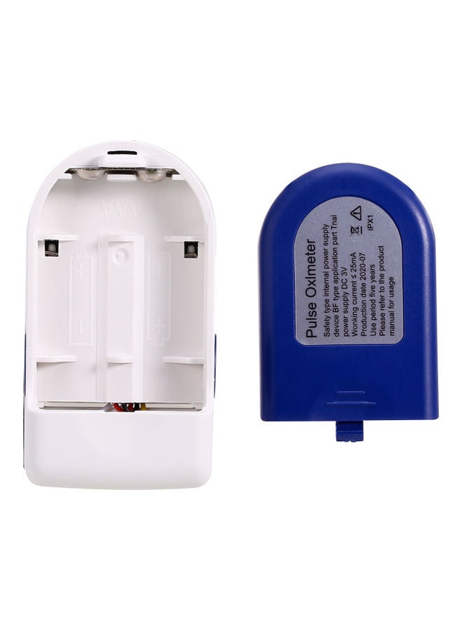 Generic - Portable Finger Tip Pulse Oximeter Precise Blood Saturation Detector TFT Display No Battery During Shipping Blue - Image 1