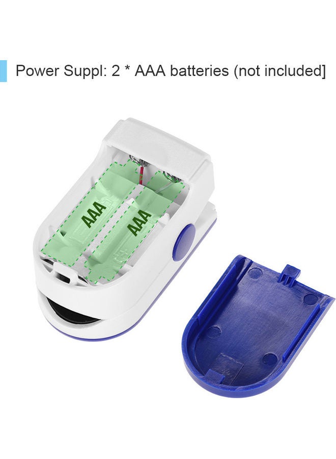 Mini Fingertip Pulse Oximeter Pulse Rate Blood Oxygen Saturation Monitor Oximeter TFT LCD Display for Home Use Multicolor