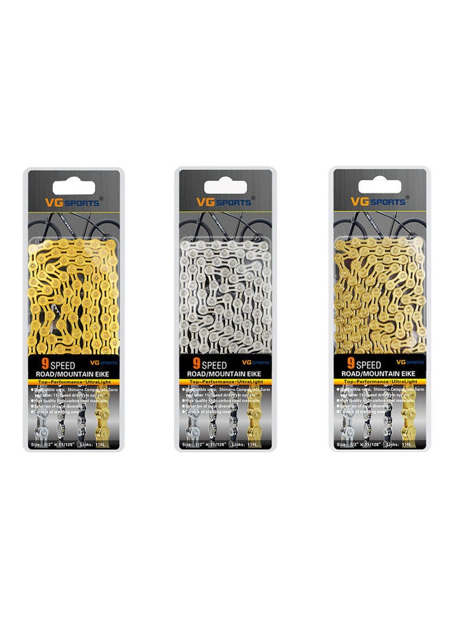 Generic - VG Sports Road Mountain Bike Parts Bicycle Chain 8/9/10/11 Speed MTB Chains 0.271kg - Image 1