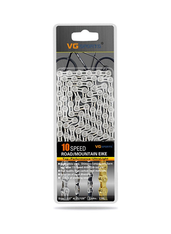 Generic - VG Sports Road Mountain Bike Parts Bicycle Chain 8/9/10/11 Speed MTB Chains 0.29kg - Image 1