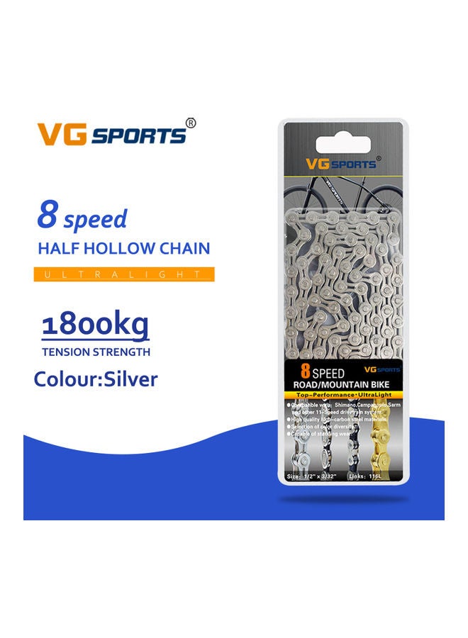 Generic - VG Sports Road Mountain Bike Parts Bicycle Chain 8/9/10/11 Speed MTB Chains 0.312kg - Image 1