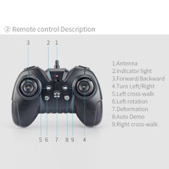 Generic 1:16 Double-Sided Drive 360° Rotating Auto Demo RC Car With Music Light 30.5cm  - Image 3
