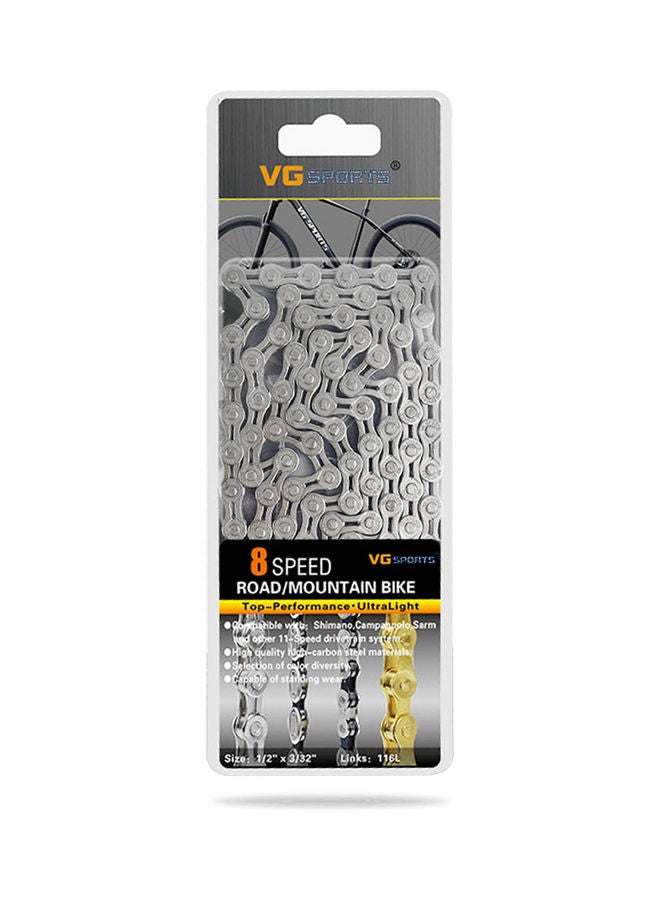 Generic - VG Sports Road Mountain Bike Parts Bicycle Chain 8/9/10/11 Speed MTB Chains 0.312kg - Image 1