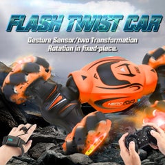 Generic 1:16 Double-Sided Drive 360° Rotating Auto Demo RC Car With Music Light 30.5cm  - Image 2