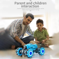 Generic 1:16 Double-Sided Drive 360° Rotating Auto Demo RC Car With Music Light 30.5cm  - Image 4
