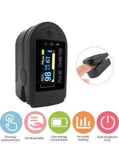 Generic TFT Display Fingertip Oximeter B-lood Oxygen Pulse Rate Monitor ...