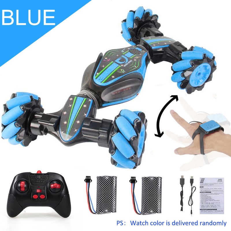Generic 2.4GHz 4WD Off Road Double-Sided Car With Gesture Sensor Watch Lights 38.5cm  - Image 1