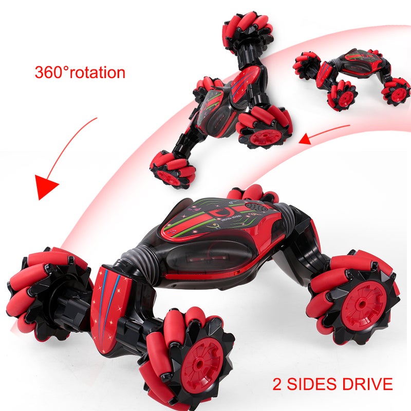 Generic 2.4GHz 4WD Off Road Double-Sided Car With Gesture Sensor Watch Lights 38.5cm  - Image 5