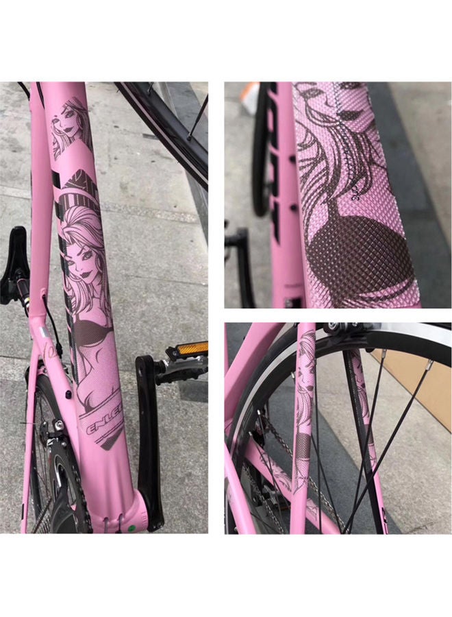 Generic Bike Frame Sticker Mountain Bike Scratch Resistant Frame Protector Removable Sticker Road Bicycle Frame Adhesive Guard Cover 0.104kg  - Image 5