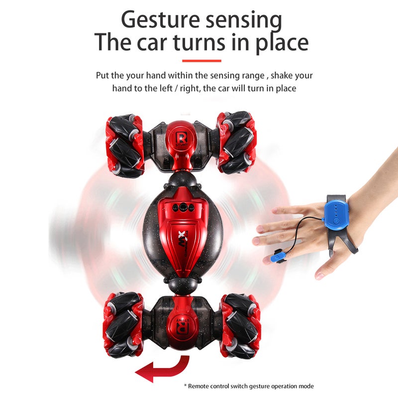1827-20 Off-Road Flat Mode Avoid Obstacles 360° Rotation 4WD 2.4Ghz Racing RC Car 27.2cm  - Image 2