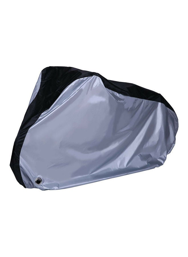 Generic Bike Cover Waterproof Outdoor Indoor Bike Protector with Lock Hole (Silver) 0.34kg - Image 3