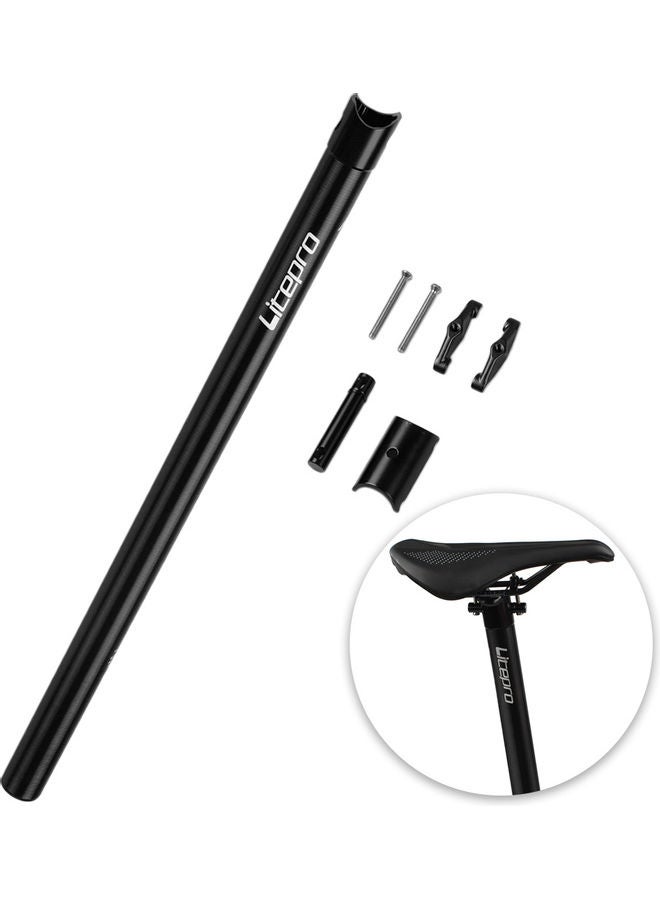 Generic Bike Seat Pole Lightweight Seatpost Folding Bicycle Seat Tube 580x31.8mm 0.375kg  - Image 4
