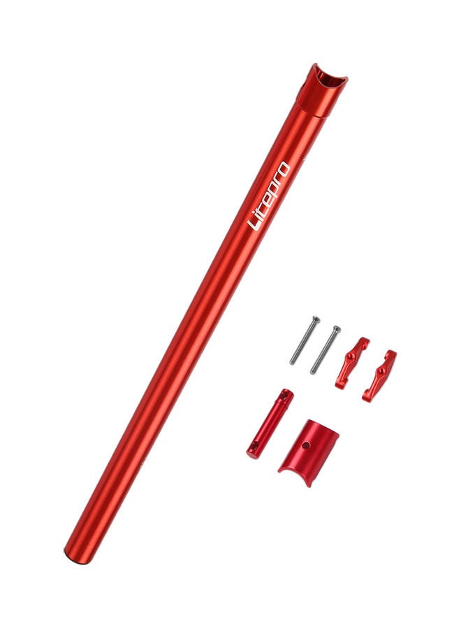 Generic Bike Seat Pole Lightweight Seatpost Folding Bicycle Seat Tube 580x31.8mm 0.375kg  - Image 1