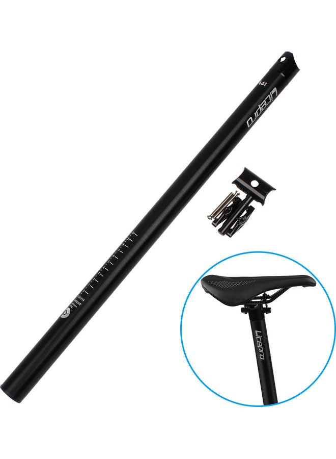 Generic Bike Seat Pole Lightweight Seatpost Folding Bicycle Seat Tube 600x33.9mm 0.369kg  - Image 4