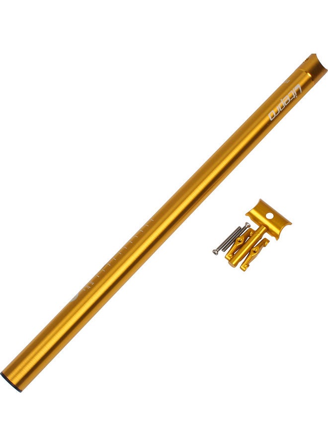 Generic Bike Seat Pole Lightweight Seatpost Folding Bicycle Seat Tube 600x33.9mm 0.369kg  - Image 1