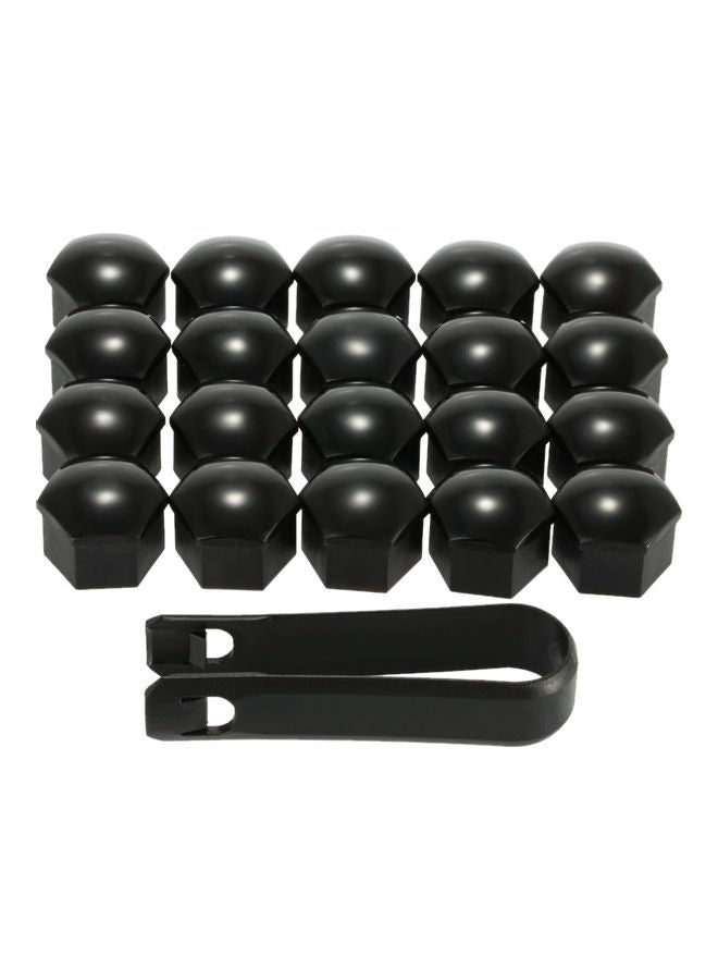 Generic 20-Piece17mm Car Wheel Nut Cover Bolt Cap - Image 1