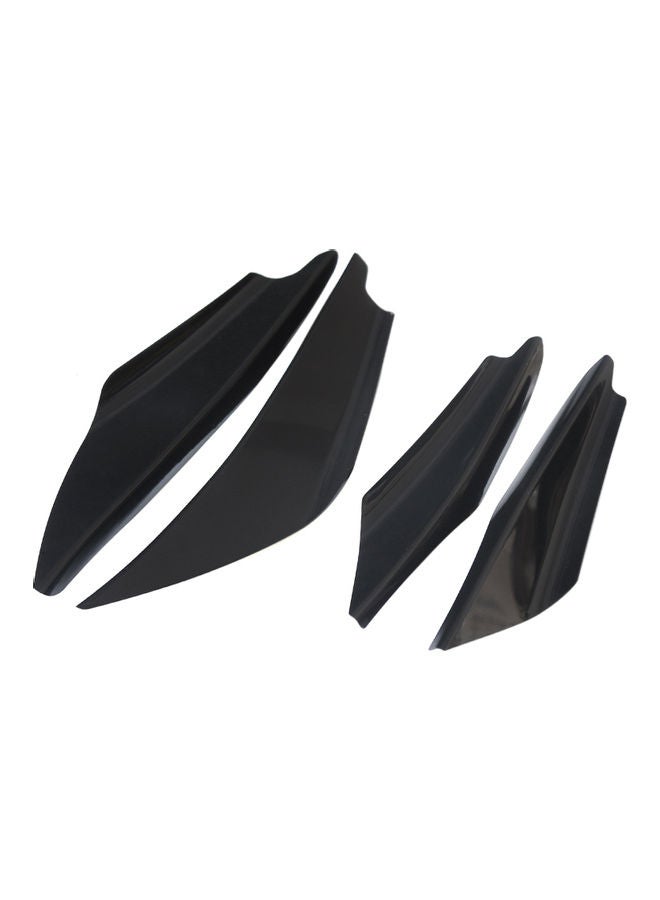 Generic Universal Car Front Bumper Spoiler Kit - Image 4