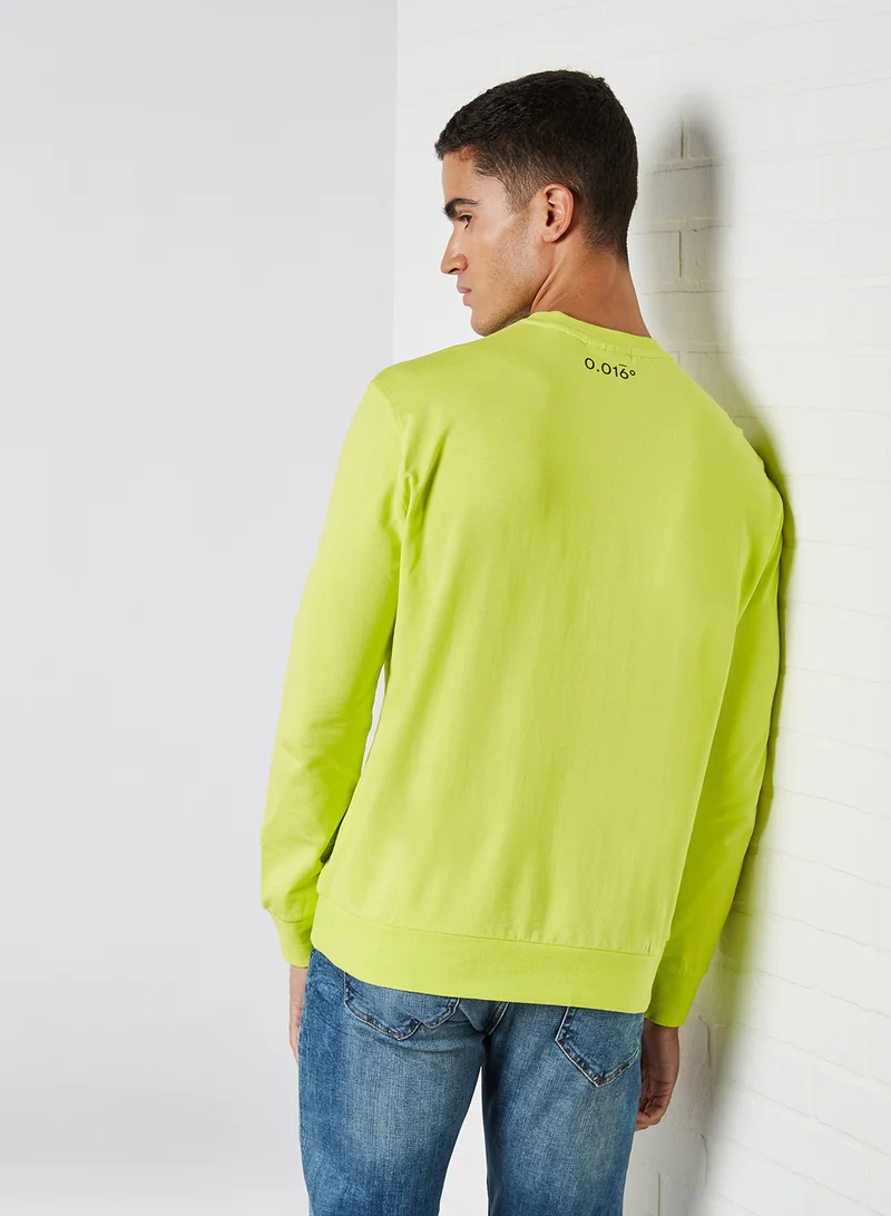 Arcminute Logo Crew Neck T-Shirt Sulphur Spring