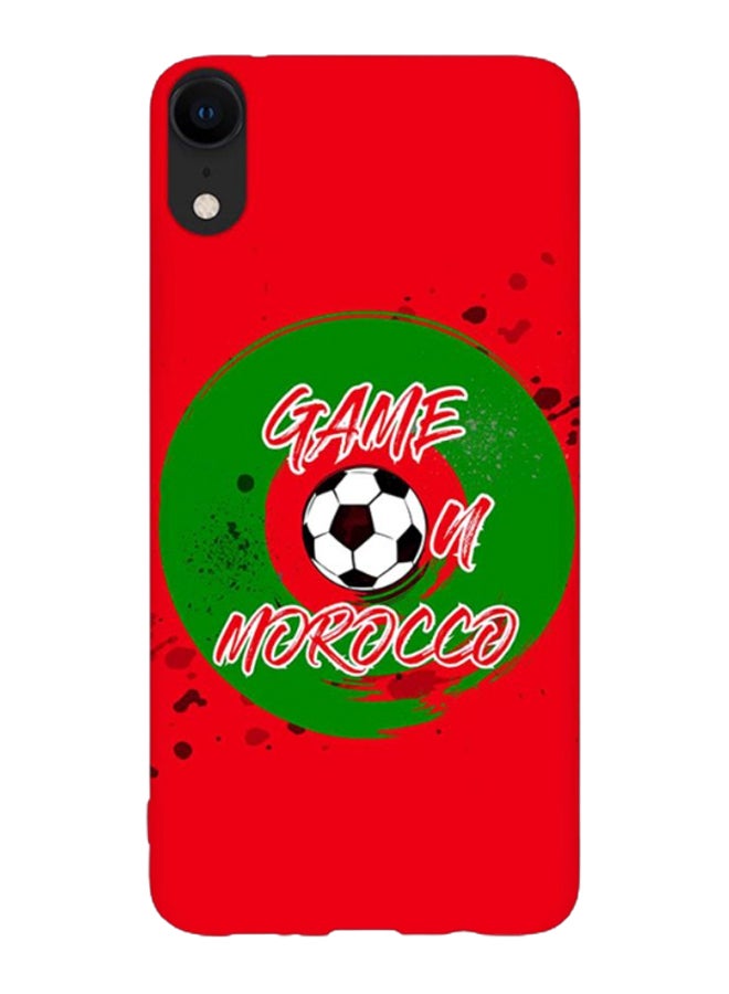 Stylizedd Game On Morocco Printed Protective Case Cover For Apple iPhone XR Multicolour