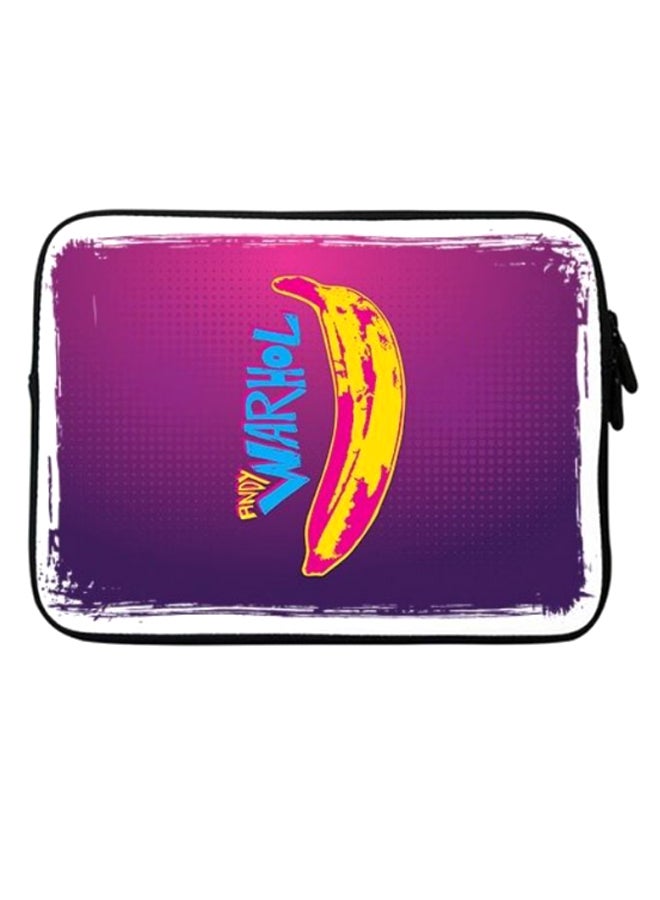 Stylizedd Have A Banana Andy Premium Designer Sleeve With Strap For 15-Inch Laptop Multicolour  - Image 1
