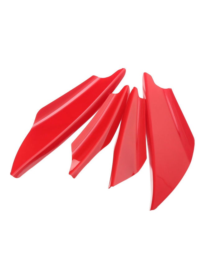 Generic Universal Car Front Bumper Spoiler Kit - Image 2