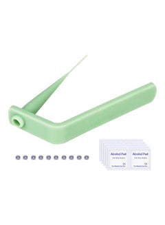 Skin Tag Removal Kit Skin Tag Remover Skin Mole Wart Remover Micro Band Skin Tag Removal Kit with Cleansing Pads Mole Face Care Green