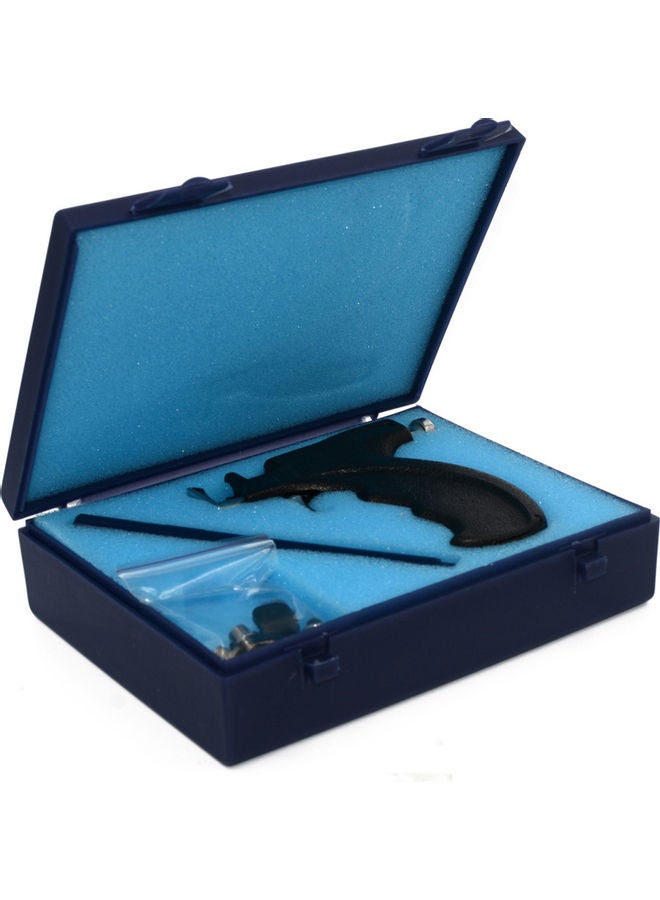 Professional Ear Stud Earring Piercing Gun Tools Kit Stainless Steel Reusable Earlobe Cartilage Nose Navel Body Piercing Gun Set Black - Image 3