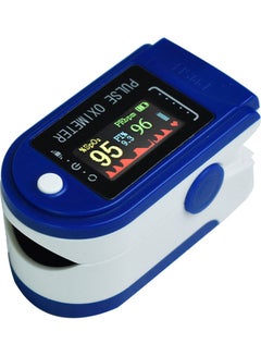Household Finger Oximeter Pulse Rate Perfusion Index SPO2 Blood-oxygen Data Measurement OLED Display with Automatic Shutdown Function Multicolor