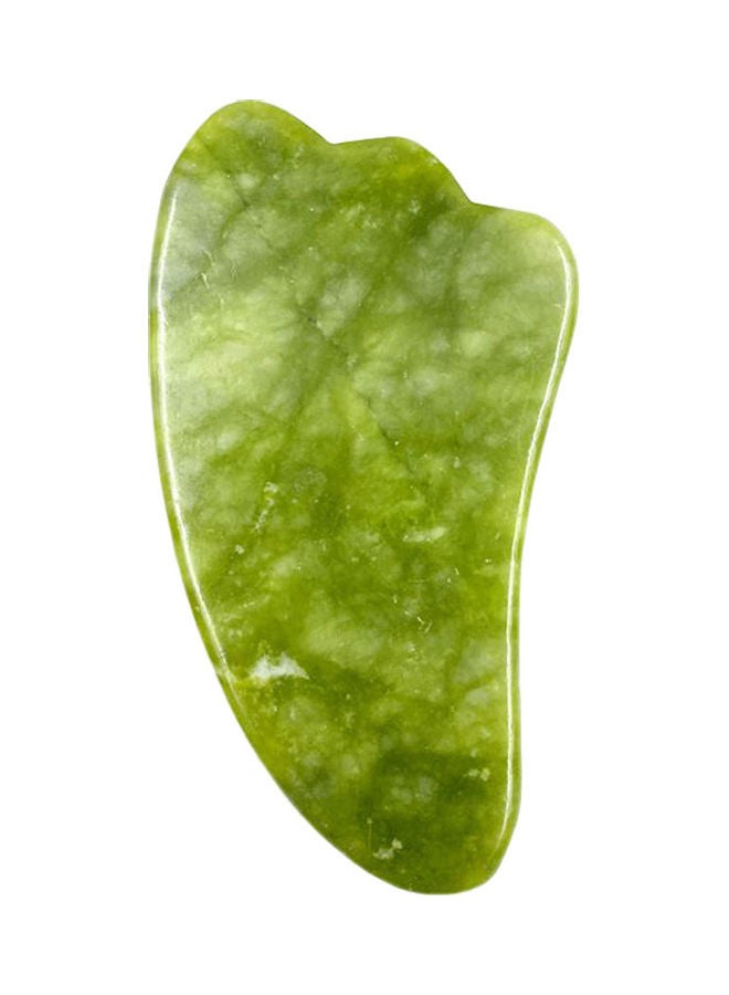 Generic - Gua Sha Board Jade Stone Guasha Scraping Massage Tool Facial Massager for Face Eyes Neck Body Skin Lifting & Tightening - Image 1