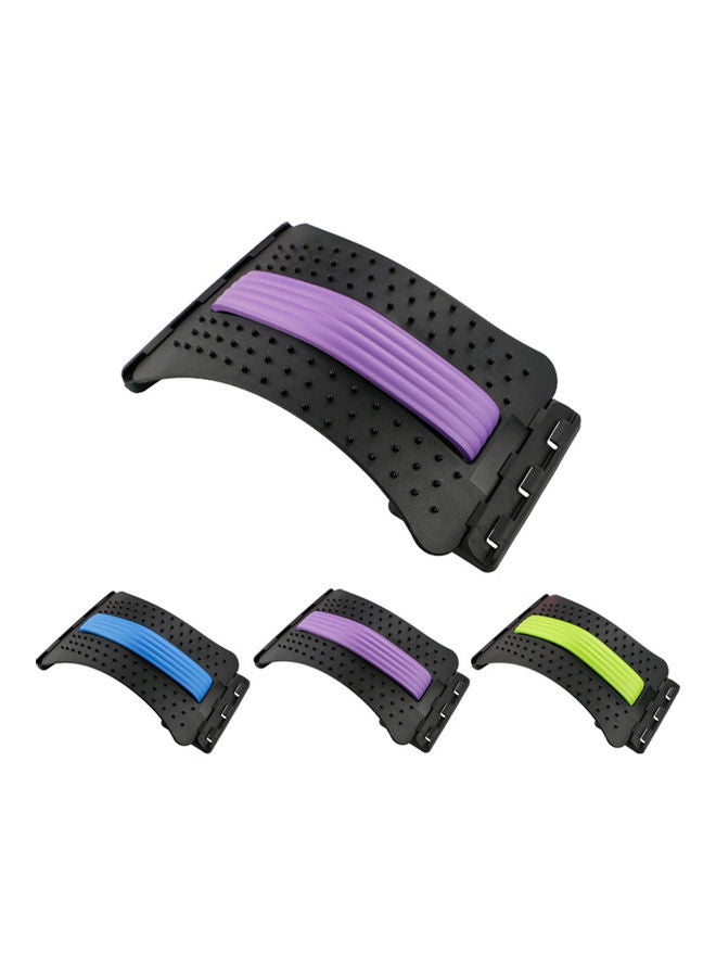 Lumbar Traction Massager Waist Pad Back Therapy Instrument Cervical Waist Orthotics  Single Black Bandage - Image 3