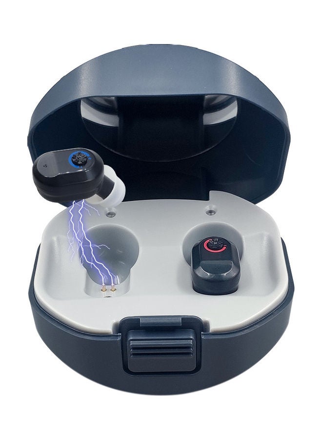 Mini Invisible Hearing-aid Sound Amplifier Volume Adjustable Ear Hearing Assistant Helper for Elderly Hearing Loss People Black - Image 5