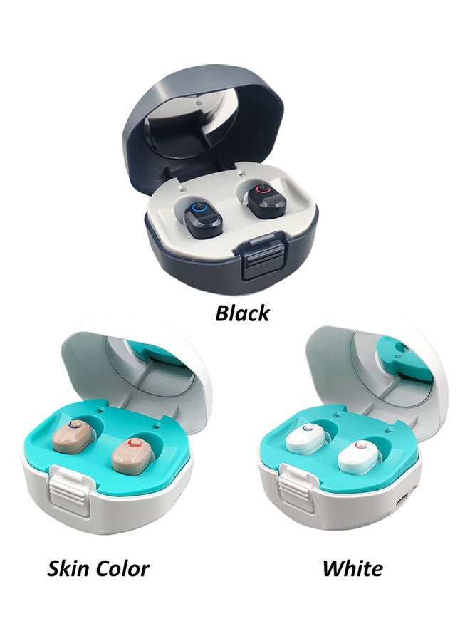Generic Mini Invisible Hearing-aid Sound Amplifier Volume Adjustable Ear Hearing Assistant Helper for Elderly Hearing Loss People Skin color - Image 4