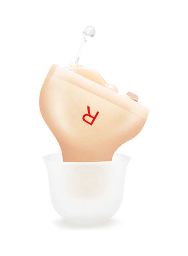 Generic Mini Size Inner Ear Invisible Hearing Device CIC Digital Volume Adjustable Wireless Sound Amplifier Left Right Optional Fleshcolor - Image 1