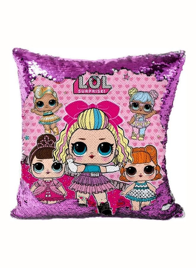 Miracle Empire Cushion Pillow for girls kids bed decor room gift holidays birthday multicolour  - Image 1