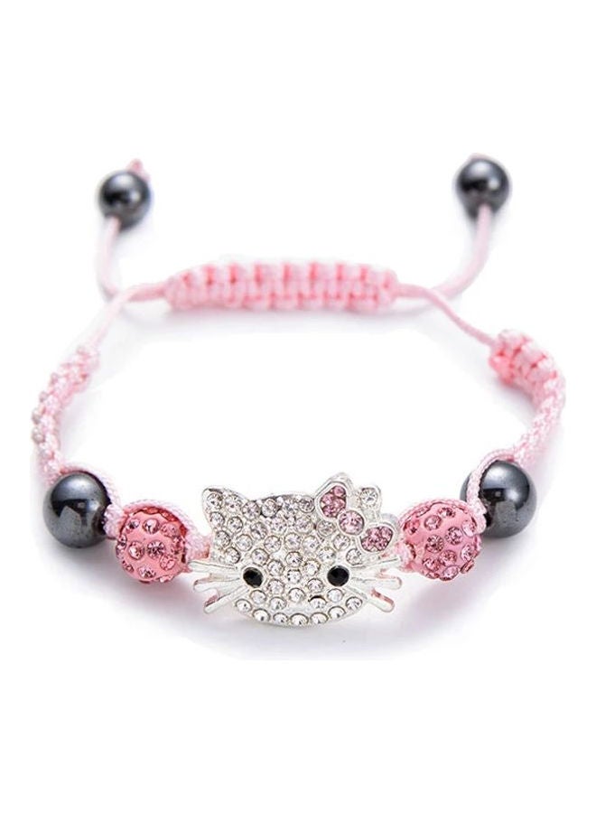 Miracle Empire Bracelet for girls birthday gift pink   kitty rope pink  - Image 1