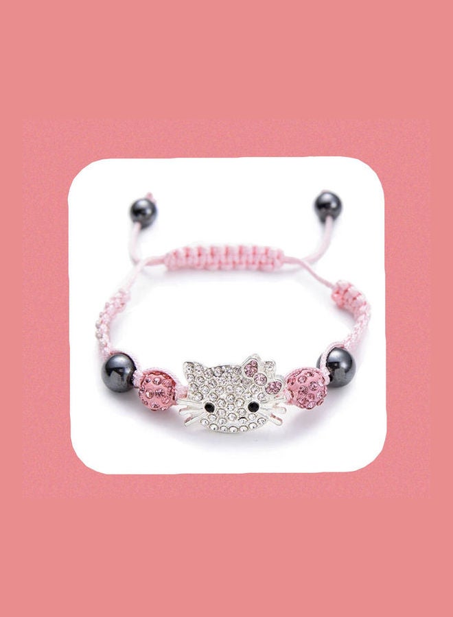 Miracle Empire Bracelet for girls birthday gift pink   kitty rope pink  - Image 3