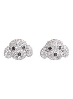Pack of 10 Puppy Dog Earrings multicolour