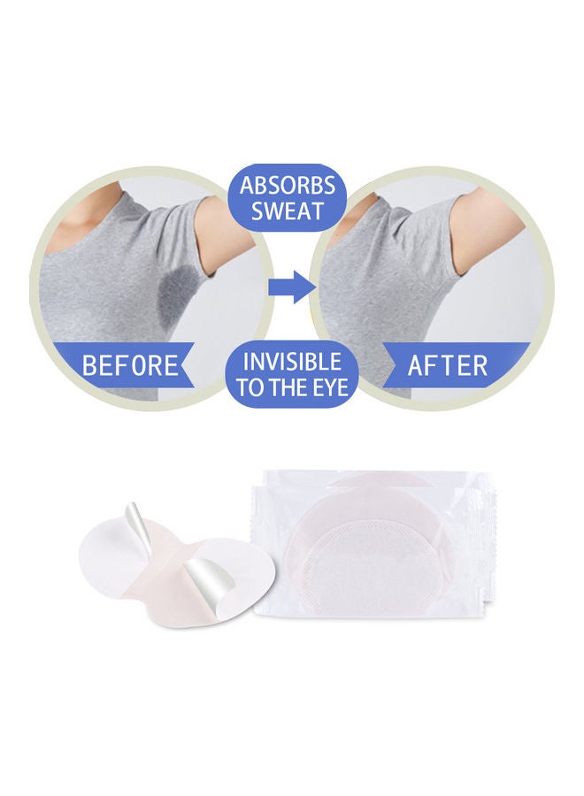 Generic Underarm Sweat Pads Invisible Armpit Sweat Pads Disposable Dress Shields Sweat Guard Protector for Women & Men - Image 2