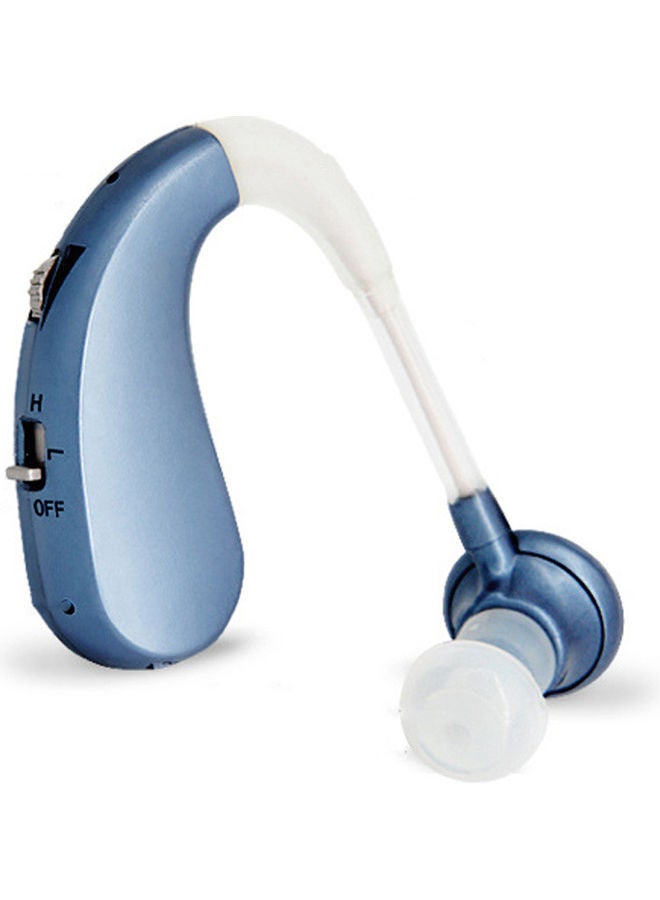 Generic Mini Size Ear Back Type Invisible Hearing Aids Ear Sound Amplifier 2 Modes Adjustable Blue - Image 1