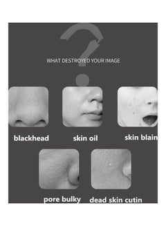 Generic Beauty Device BlackHead Remover Dead Skin Cleaning Vacuum Extractor USB Charging 3 Adjustments 4 Suction Heads for Choice White  - Image 5