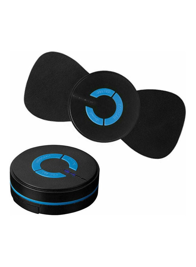 Generic Neck Electric Massager TENS Massage Stickers Portable Mini Shoulder and Back Massage Relieve Fatigue Black  - Image 1