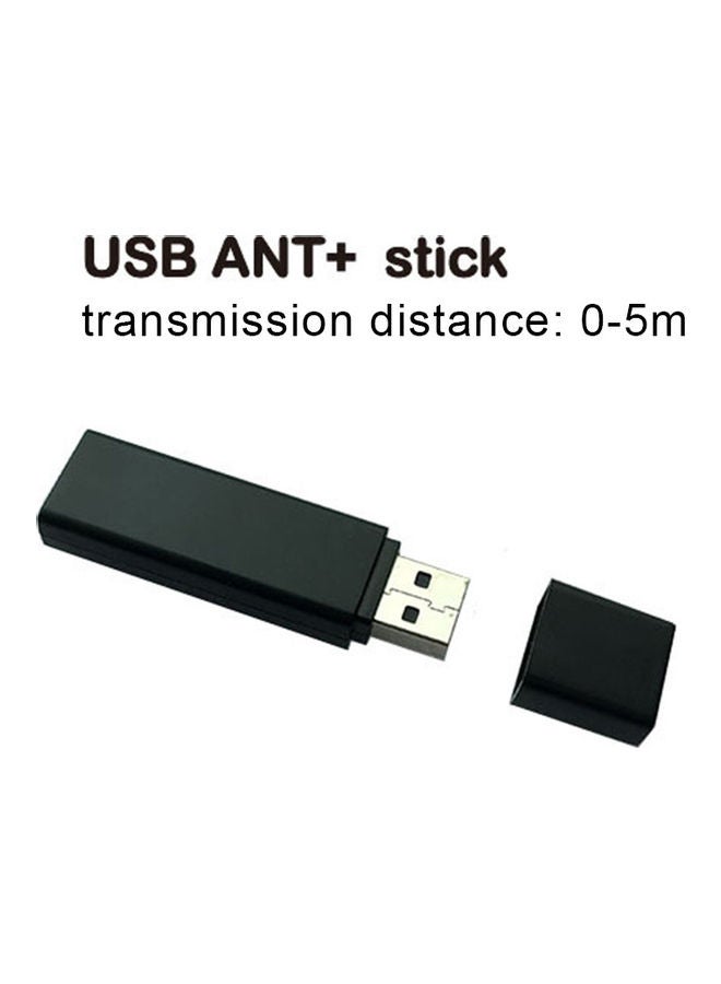 Generic Mini USB ANT+ Stick Receiver USB ANT+ Dongle for Zwift/Tacx/Wahoo/G-armin/Bkool Bicycle Trainer Compatible with Forerunner 310XT 405 410 Black  - Image 2
