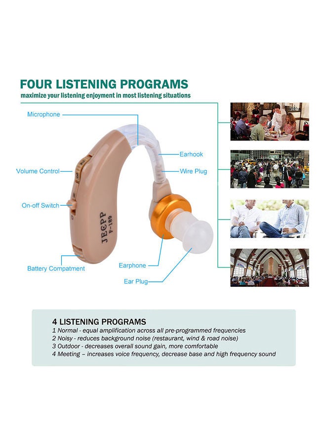 JECPP Portable Hearing Aids Sound Amplifier - Image 2