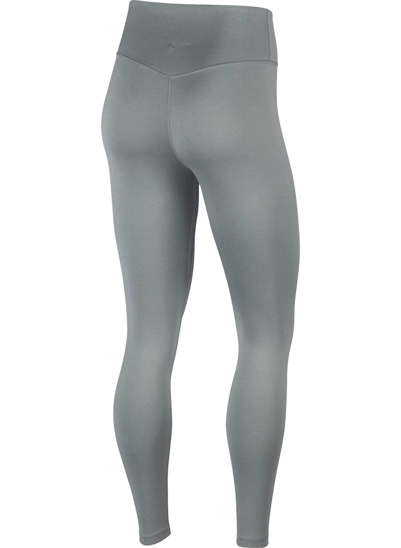 Nike Swoosh Run 7/8 Running Leggings Particle Grey/Reflective Silv