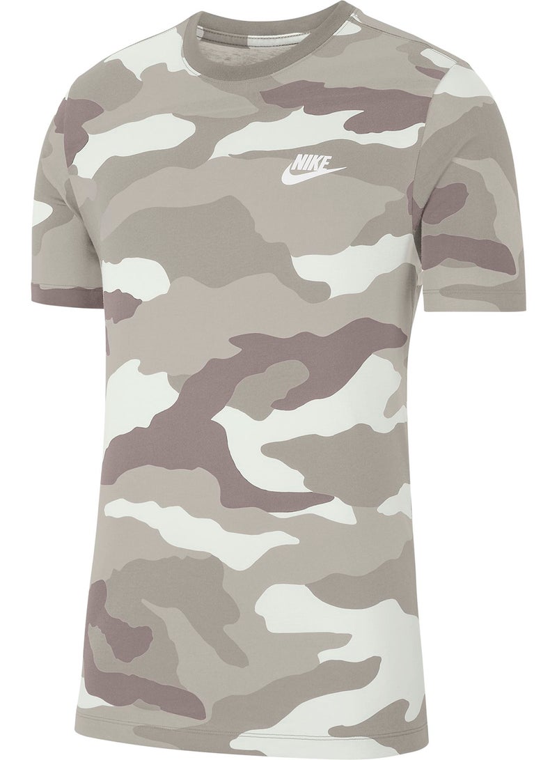 Nike - Camouflage Printed T-Shirt Multicolour - Image 1