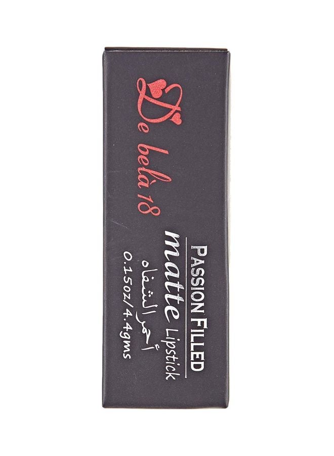 De Bela 18 Passion Filled Matte Lipstick L-04  - Image 3