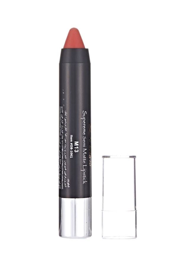 De Bela 18 Supereme Semi Matte Lipstick Brown M13  - Image 1
